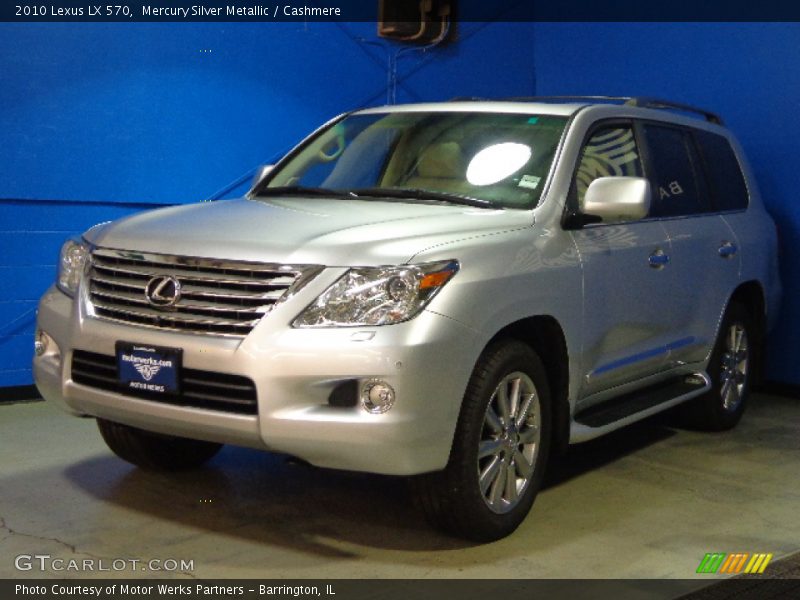 Mercury Silver Metallic / Cashmere 2010 Lexus LX 570