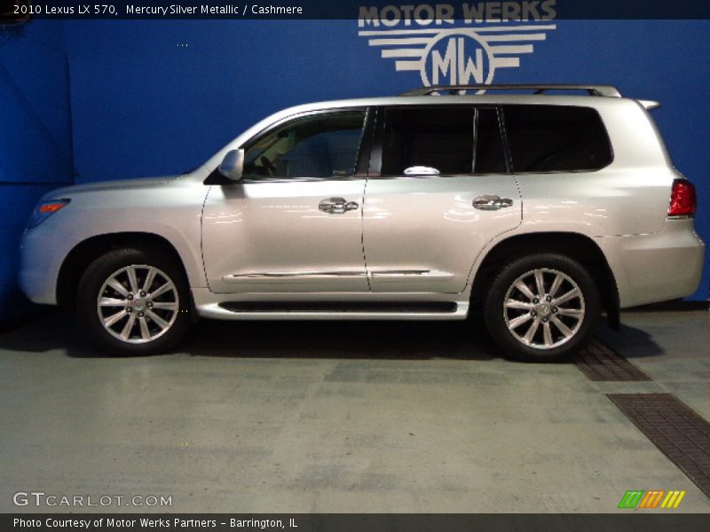 Mercury Silver Metallic / Cashmere 2010 Lexus LX 570