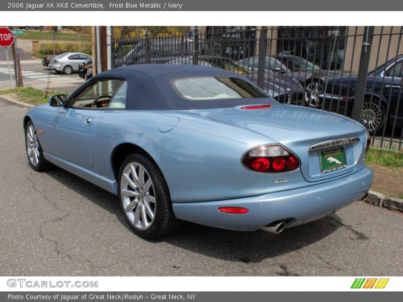 Frost Blue Metallic / Ivory 2006 Jaguar XK XK8 Convertible