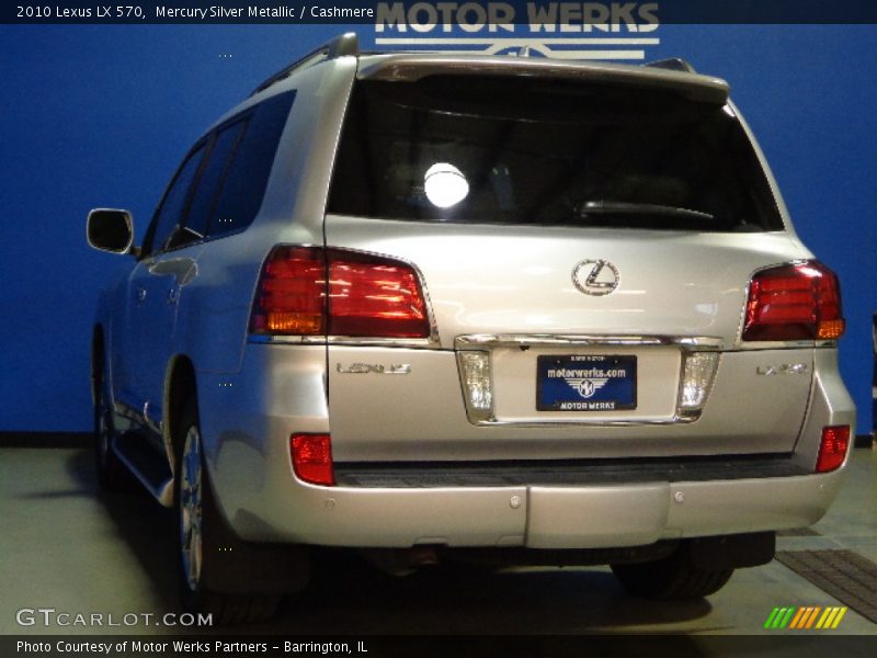 Mercury Silver Metallic / Cashmere 2010 Lexus LX 570