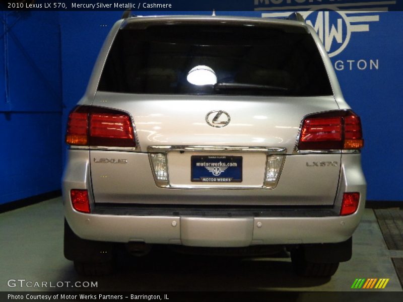 Mercury Silver Metallic / Cashmere 2010 Lexus LX 570
