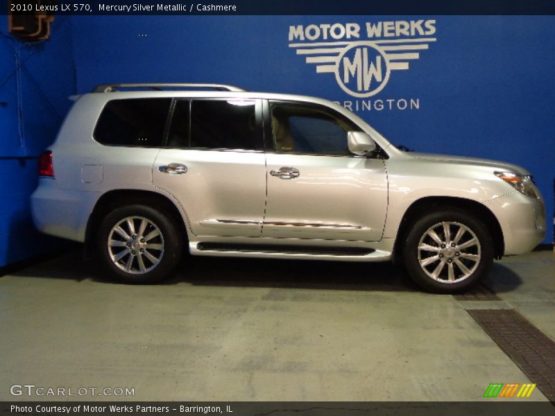 Mercury Silver Metallic / Cashmere 2010 Lexus LX 570