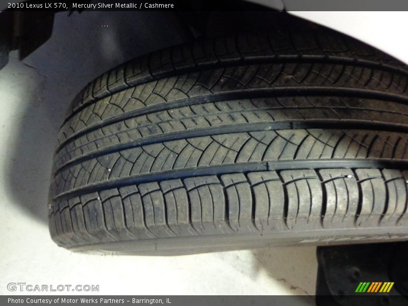Mercury Silver Metallic / Cashmere 2010 Lexus LX 570