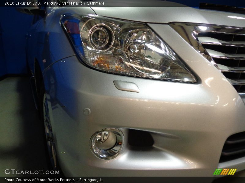 Mercury Silver Metallic / Cashmere 2010 Lexus LX 570