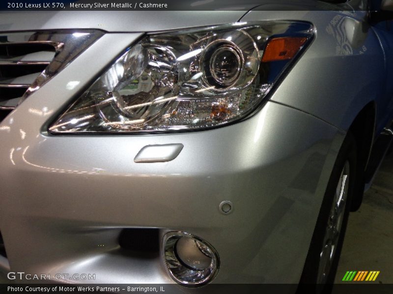 Mercury Silver Metallic / Cashmere 2010 Lexus LX 570