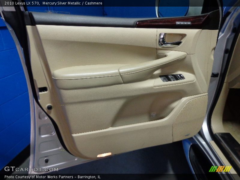 Mercury Silver Metallic / Cashmere 2010 Lexus LX 570