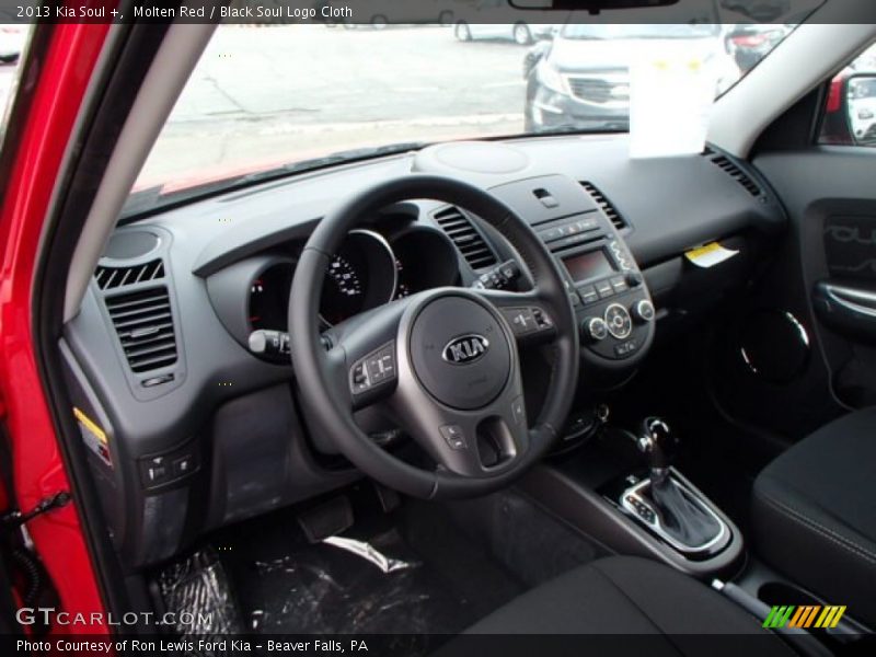 Dashboard of 2013 Soul +