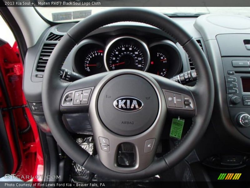  2013 Soul + Steering Wheel