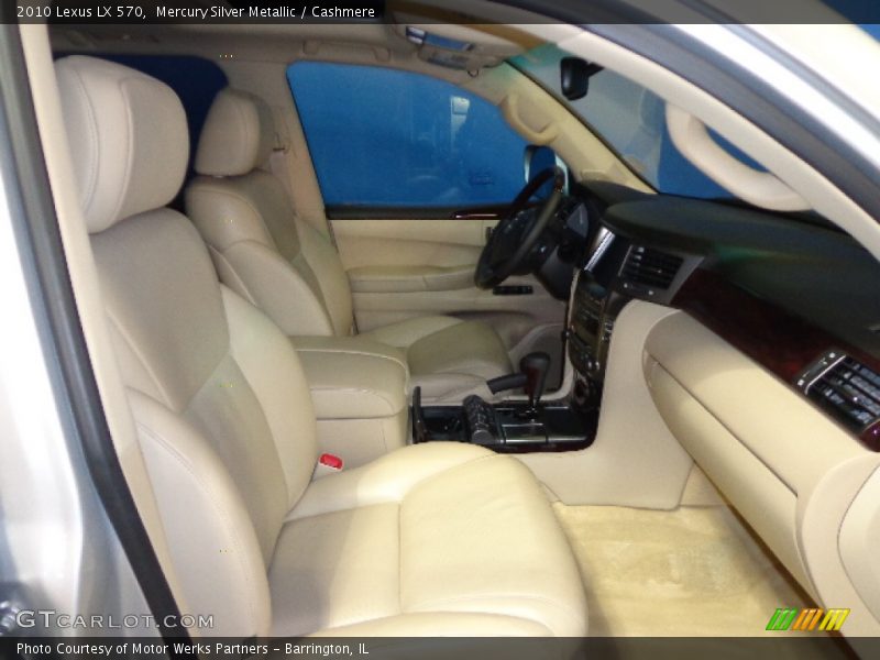 Mercury Silver Metallic / Cashmere 2010 Lexus LX 570