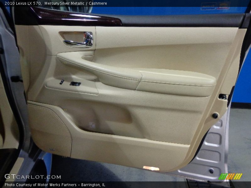 Mercury Silver Metallic / Cashmere 2010 Lexus LX 570