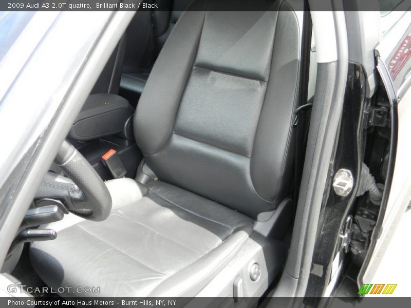 Brilliant Black / Black 2009 Audi A3 2.0T quattro