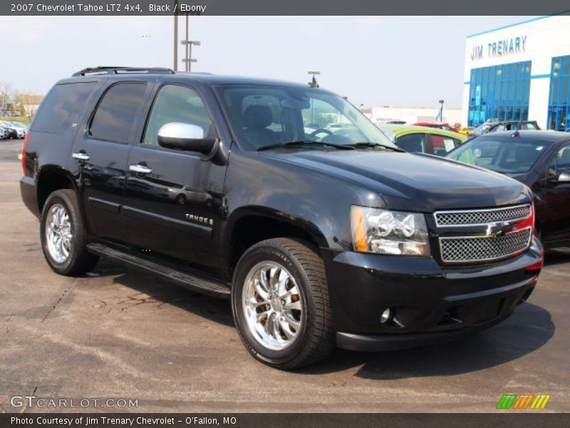 Black / Ebony 2007 Chevrolet Tahoe LTZ 4x4