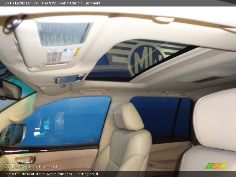 Mercury Silver Metallic / Cashmere 2010 Lexus LX 570