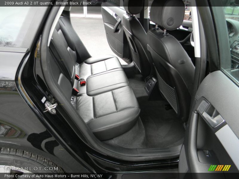Brilliant Black / Black 2009 Audi A3 2.0T quattro