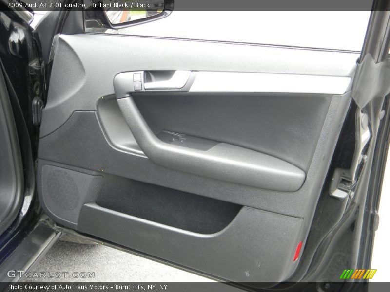 Brilliant Black / Black 2009 Audi A3 2.0T quattro
