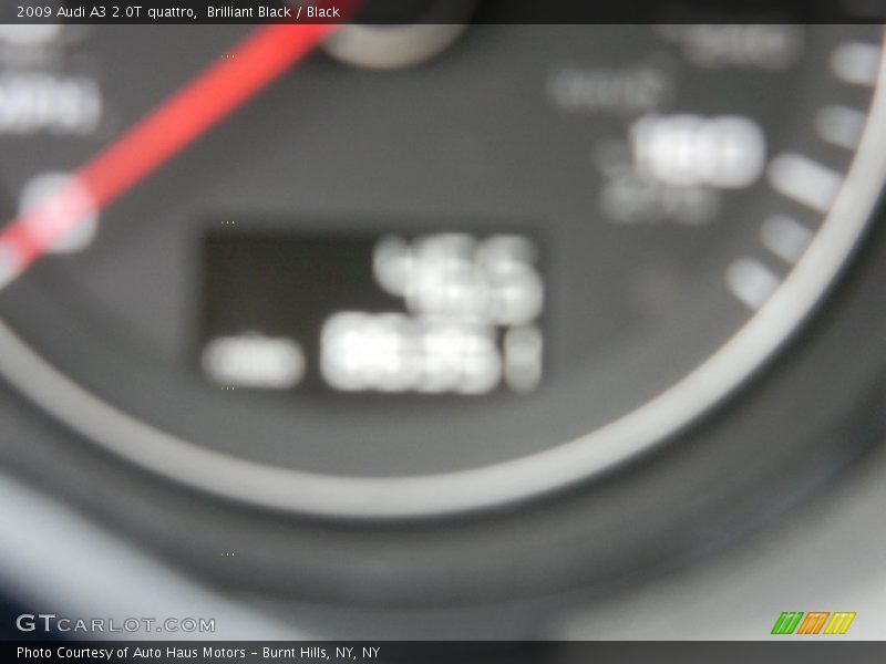 Brilliant Black / Black 2009 Audi A3 2.0T quattro