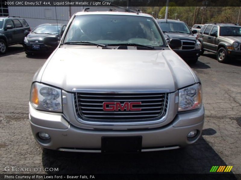 Liquid Silver Metallic / Light Gray 2006 GMC Envoy SLT 4x4