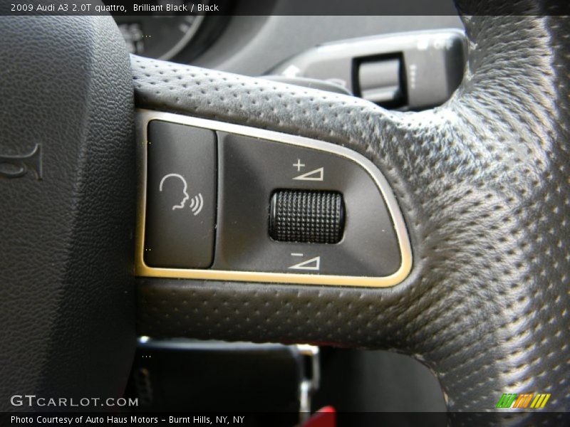 Brilliant Black / Black 2009 Audi A3 2.0T quattro