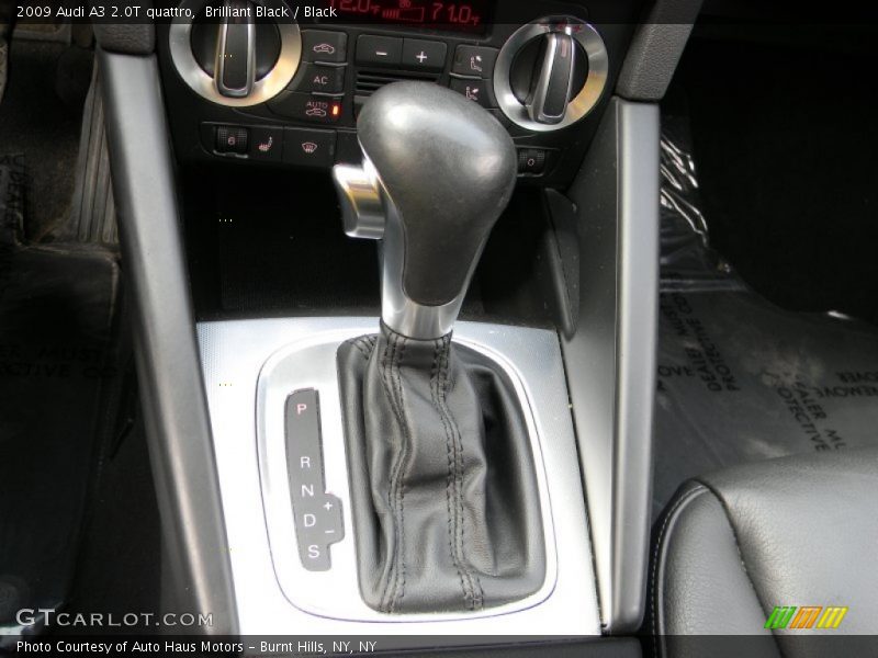 Brilliant Black / Black 2009 Audi A3 2.0T quattro