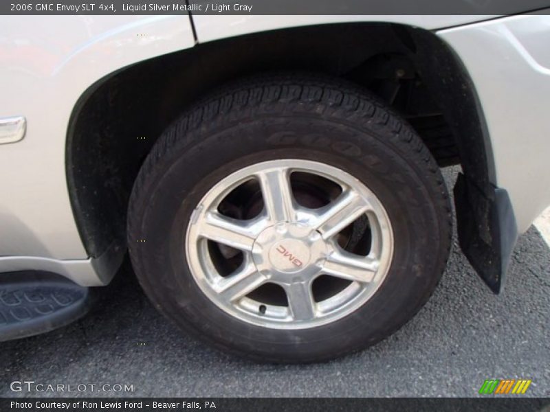 Liquid Silver Metallic / Light Gray 2006 GMC Envoy SLT 4x4