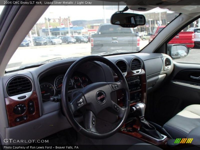 Liquid Silver Metallic / Light Gray 2006 GMC Envoy SLT 4x4