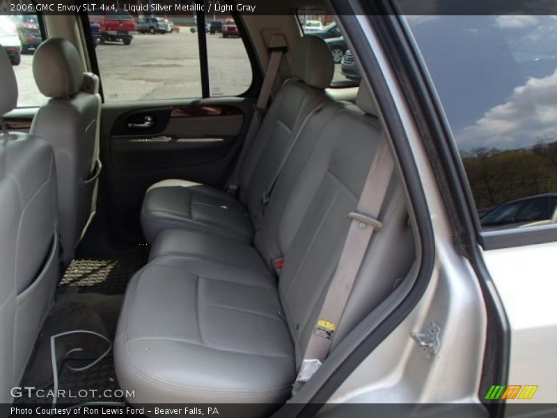 Liquid Silver Metallic / Light Gray 2006 GMC Envoy SLT 4x4