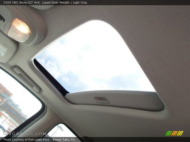 Liquid Silver Metallic / Light Gray 2006 GMC Envoy SLT 4x4