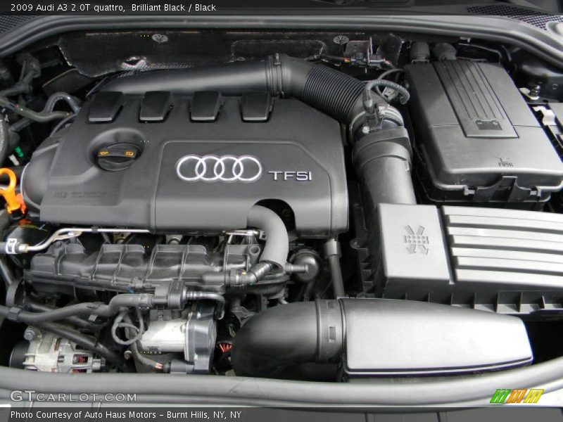Brilliant Black / Black 2009 Audi A3 2.0T quattro
