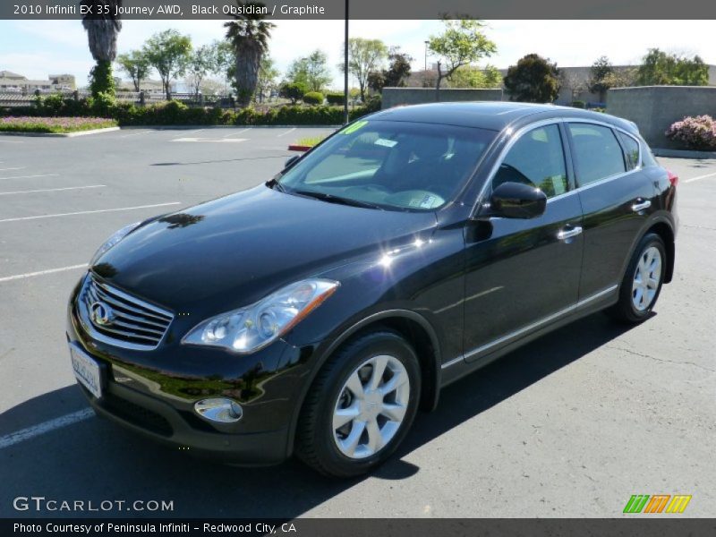Black Obsidian / Graphite 2010 Infiniti EX 35 Journey AWD