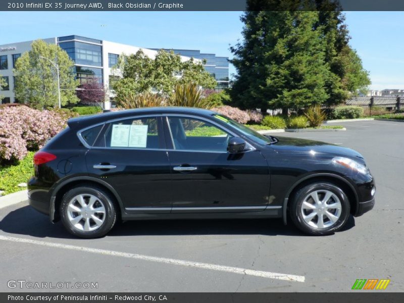 Black Obsidian / Graphite 2010 Infiniti EX 35 Journey AWD