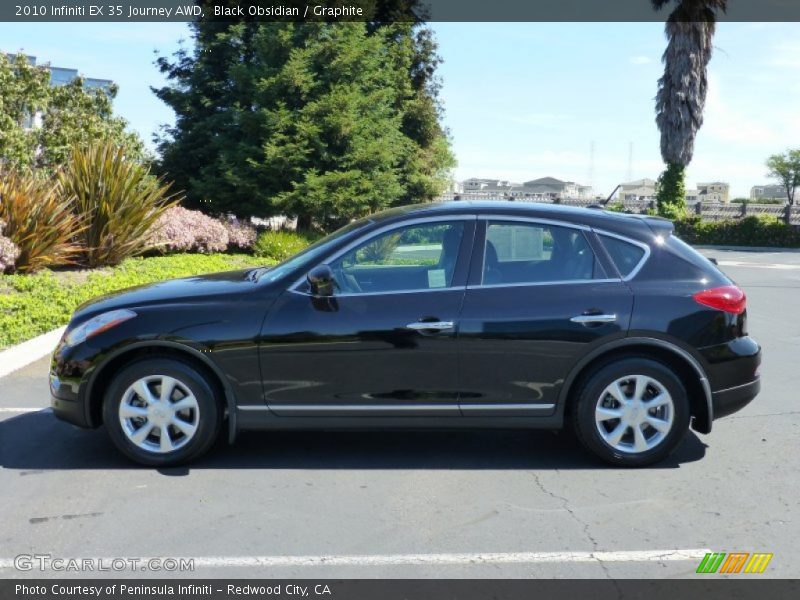 Black Obsidian / Graphite 2010 Infiniti EX 35 Journey AWD