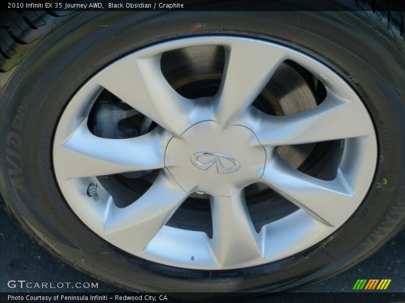 Black Obsidian / Graphite 2010 Infiniti EX 35 Journey AWD