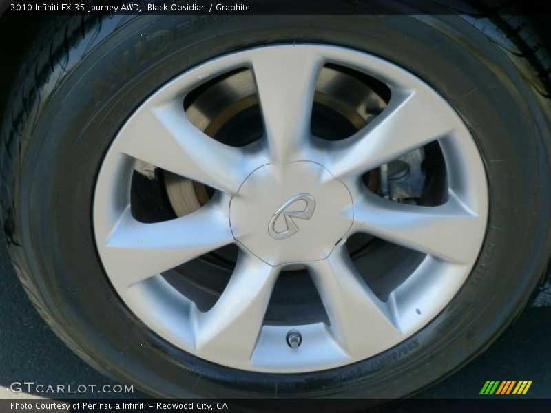 Black Obsidian / Graphite 2010 Infiniti EX 35 Journey AWD