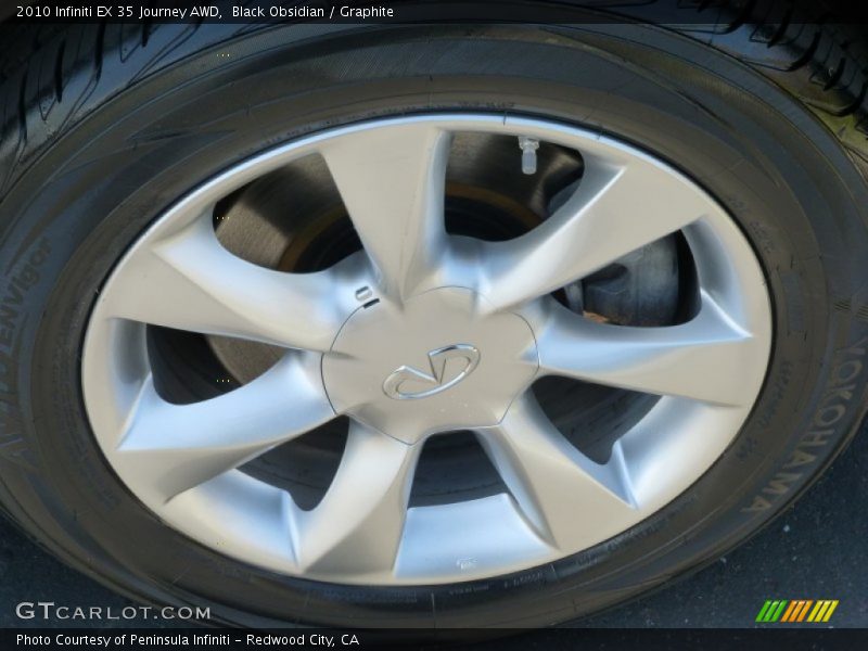 Black Obsidian / Graphite 2010 Infiniti EX 35 Journey AWD
