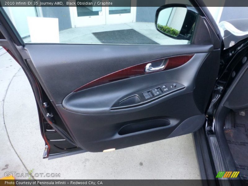 Black Obsidian / Graphite 2010 Infiniti EX 35 Journey AWD