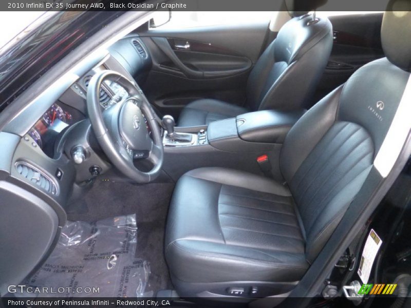 Black Obsidian / Graphite 2010 Infiniti EX 35 Journey AWD