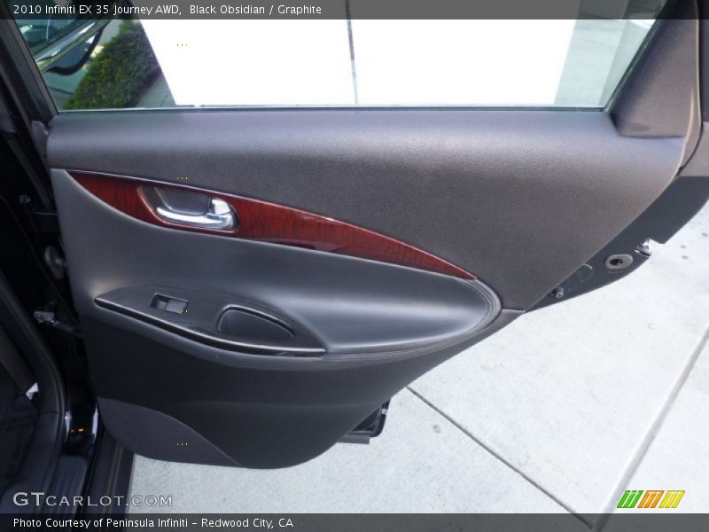 Black Obsidian / Graphite 2010 Infiniti EX 35 Journey AWD