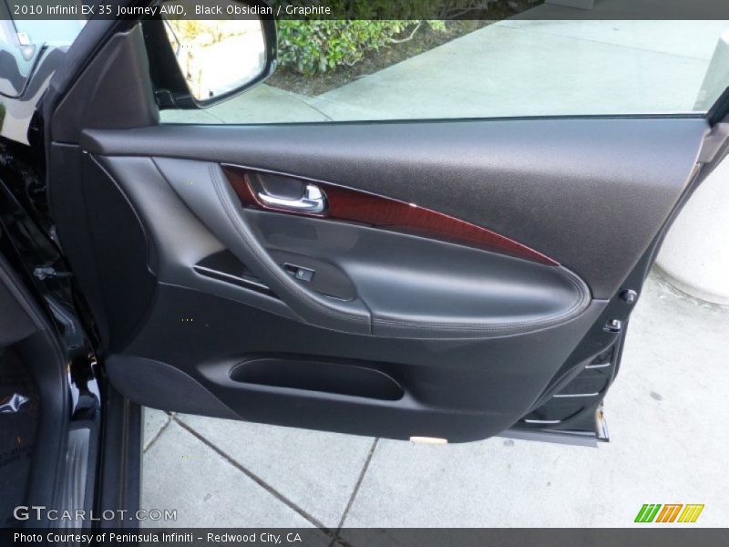 Black Obsidian / Graphite 2010 Infiniti EX 35 Journey AWD