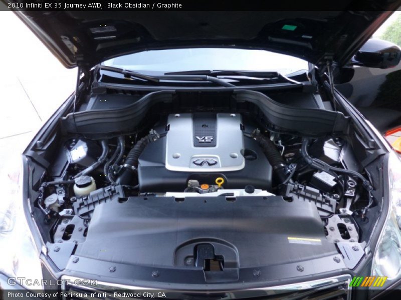 Black Obsidian / Graphite 2010 Infiniti EX 35 Journey AWD