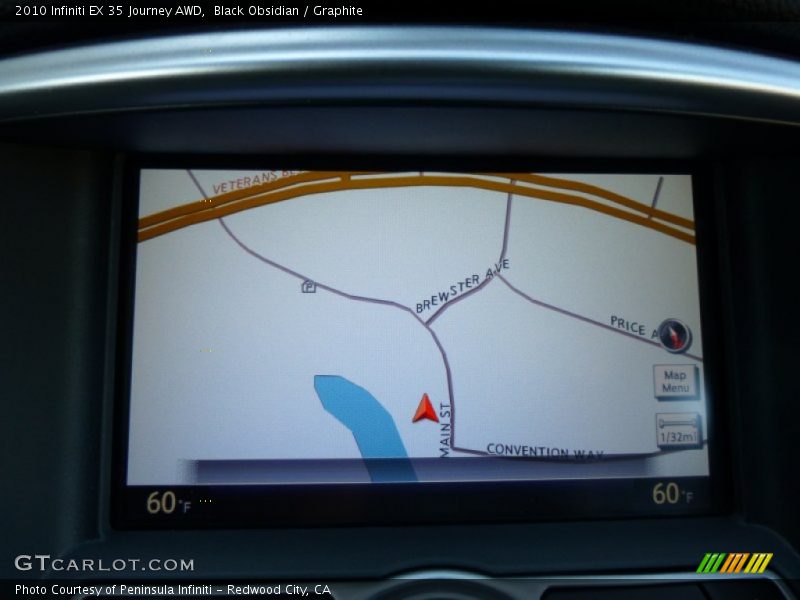 Black Obsidian / Graphite 2010 Infiniti EX 35 Journey AWD