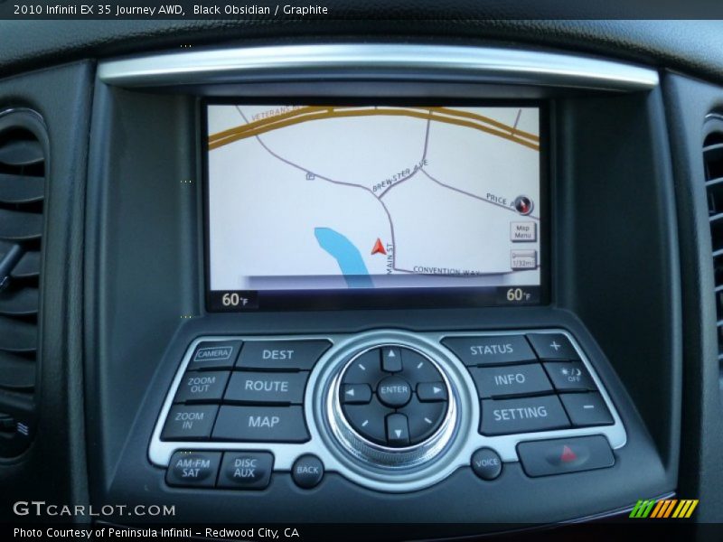 Black Obsidian / Graphite 2010 Infiniti EX 35 Journey AWD