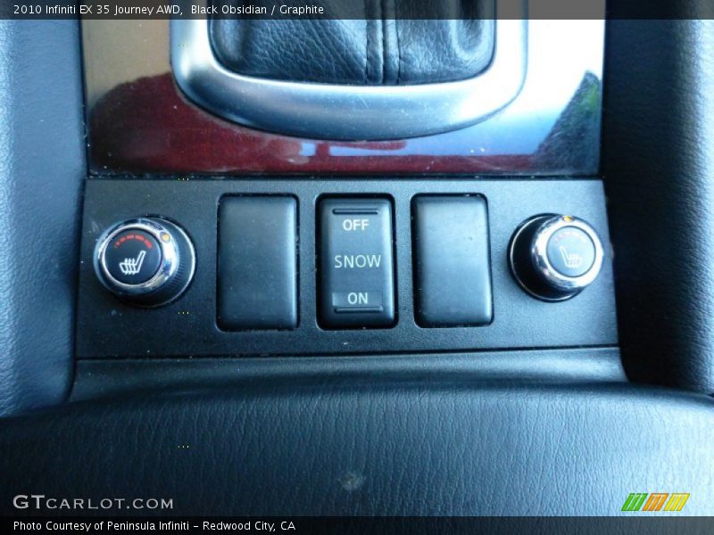 Black Obsidian / Graphite 2010 Infiniti EX 35 Journey AWD