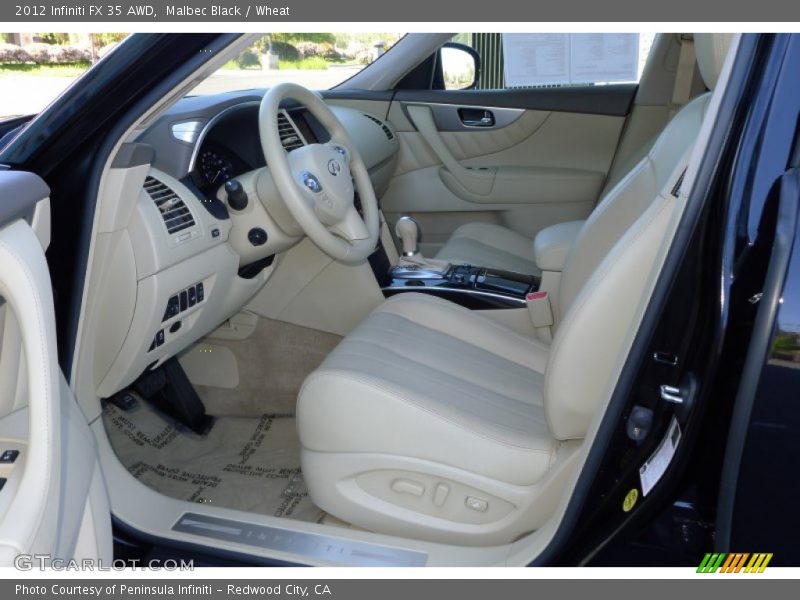  2012 FX 35 AWD Wheat Interior