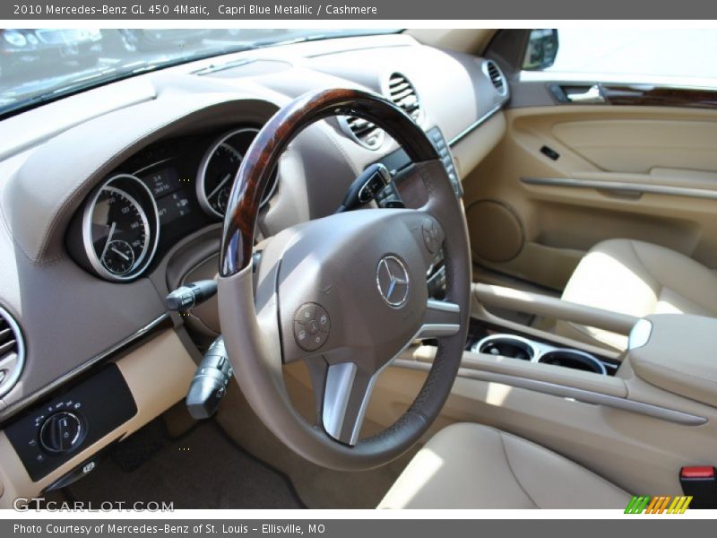 Capri Blue Metallic / Cashmere 2010 Mercedes-Benz GL 450 4Matic