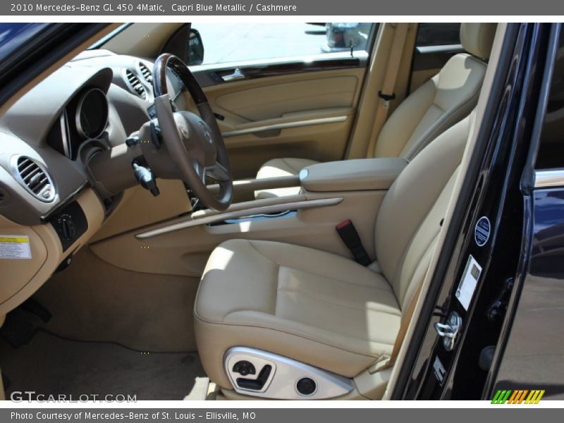 Capri Blue Metallic / Cashmere 2010 Mercedes-Benz GL 450 4Matic