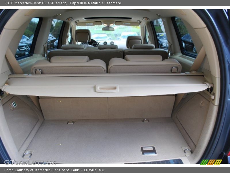 Capri Blue Metallic / Cashmere 2010 Mercedes-Benz GL 450 4Matic