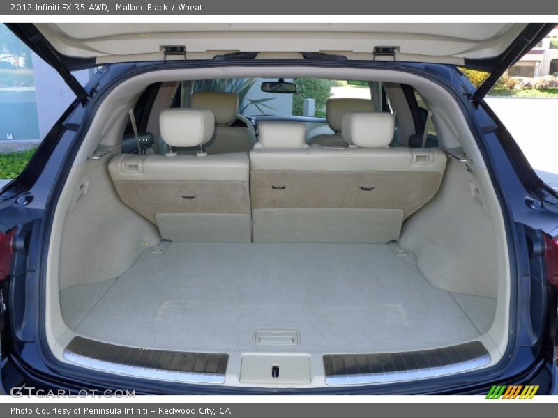  2012 FX 35 AWD Trunk