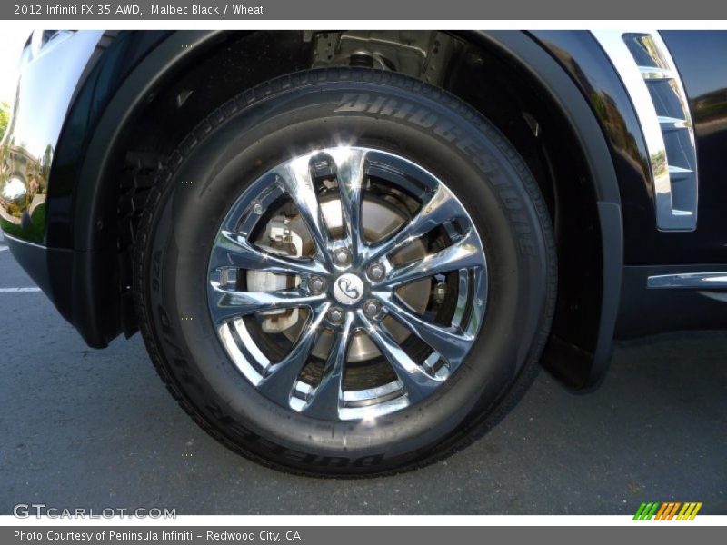  2012 FX 35 AWD Wheel