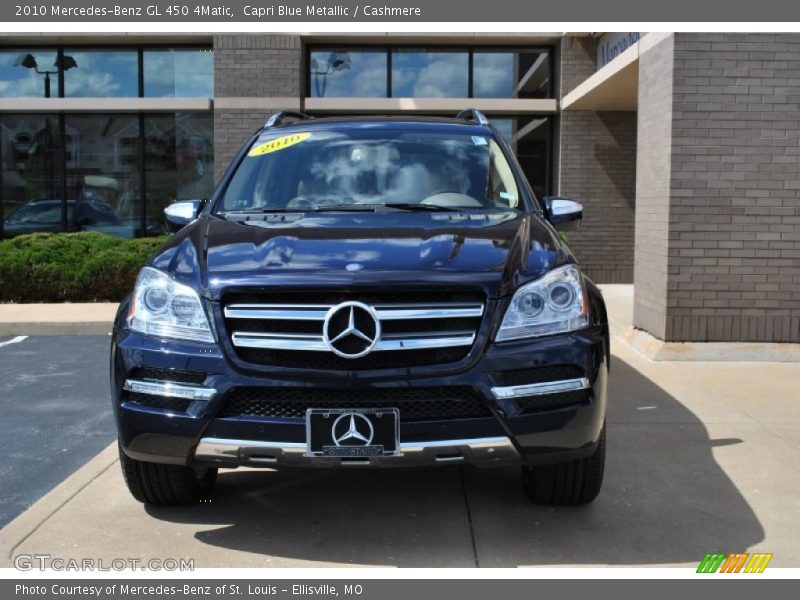 Capri Blue Metallic / Cashmere 2010 Mercedes-Benz GL 450 4Matic