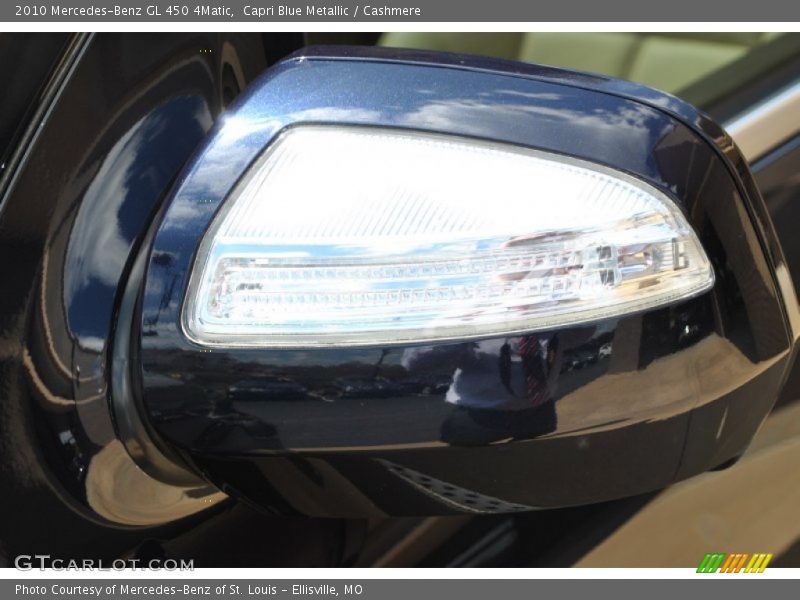 Capri Blue Metallic / Cashmere 2010 Mercedes-Benz GL 450 4Matic